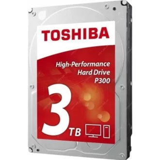 TOSHIBA HDD P300 stolno računalo (CMR) 3TB, SATA III, 7200 rpm, 64MB cache, 3,5", BULK TOSHIBA HDD P300 stolno računalo (CMR) 3TB, SATA III, 7200 rpm, 64MB cache, 3,5", BULK