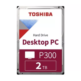 TOSHIBA HDD P300 stolno računalo (SMR) 2TB, SATA III, 7200 rpm, 256MB cache, 3,5", BULK