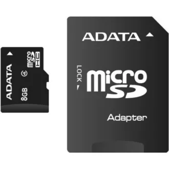 ADATA MicroSDHC kartica 8GB Class 4 + SD adapter ADATA MicroSDHC kartica 8GB Class 4 + SD adapter