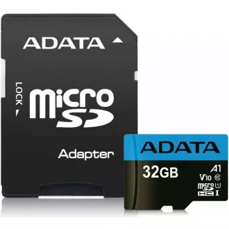 ADATA MicroSDHC kartica 32GB UHS-I Class 10 + SD adapter, Premier