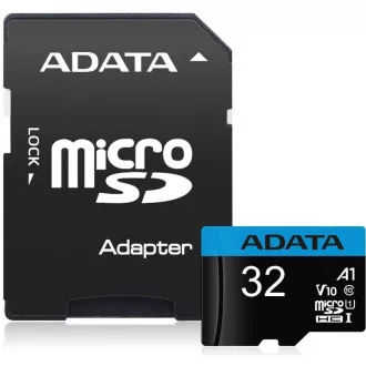 ADATA MicroSDHC kartica 32GB UHS-I Class 10 + SD adapter, Premier