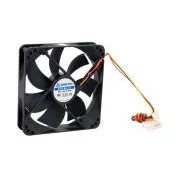 CHIEFTEC ventilator AF-1225S, 120x120x25 mm ventilator s rukavom, s 3/4-pinskim konektorom