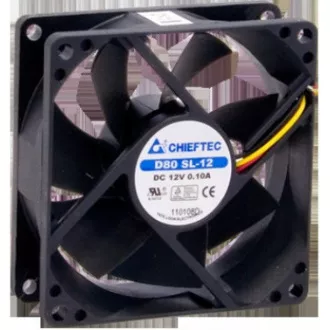 CHIEFTEC ventilator AF-0825S, 80x80x25 mm Sleeve Fan, s 3/4pin konektorom CHIEFTEC ventilator AF-0825S, 80x80x25 mm Sleeve Fan, s 3/4pin konektorom