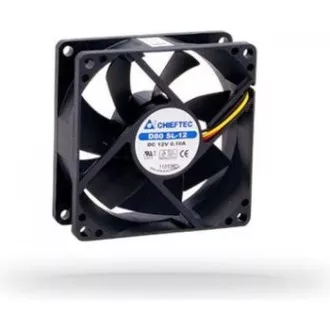 CHIEFTEC ventilator AF-0825S, 80x80x25 mm Sleeve Fan, s 3/4pin konektorom CHIEFTEC ventilator AF-0825S, 80x80x25 mm Sleeve Fan, s 3/4pin konektorom