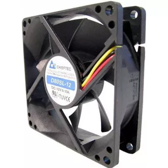 CHIEFTEC ventilator AF-0825S, 80x80x25 mm Sleeve Fan, s 3/4pin konektorom CHIEFTEC ventilator AF-0825S, 80x80x25 mm Sleeve Fan, s 3/4pin konektorom