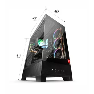 LYNX Challenger Ryzen 5 7600X 32GB 1TB SSD NVMe RTX 5060 8G W11 Početna