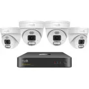 iGET HOMEGUARD HGNVK84804 - PoE set kamera 2K NVR 8CH + 4x vanjska kamera sa zvukom