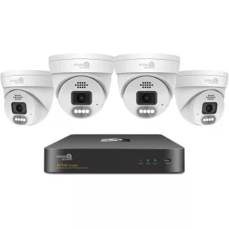 iGET HOMEGUARD HGNVK84804 - PoE set kamera 2K NVR 8CH + 4x vanjska kamera sa zvukom