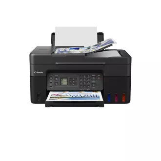 Canon PIXMA Printer crni G4470 (punjivi spremnici tinte) - MF (ispis, fotokopiranje, skeniranje, faks), USB, Wi-Fi - A4 11/min.