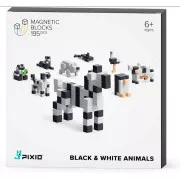 PIXIO Crno-bijele životinje magnetski komplet