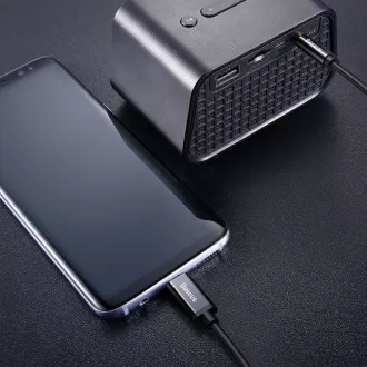 Audio kabel Baseus Yiven serije USB-C / 3, 5 mm Jack 1, 2 m, crni
