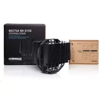 NOCTUA hladnjak za procesor NH-D15S CH-BK, 1x 140 mm, LGA1851, AM5, crni