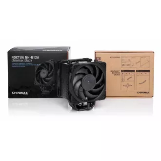 NOCTUA procesorski hladnjak NH-U12A chromax.black, LGA1851, AM4