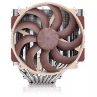 NOCTUA hladnjak za CPU NH-D15 G2 LBC, 2x 140 mm, LGA1851, AM5, smeđi/srebrni