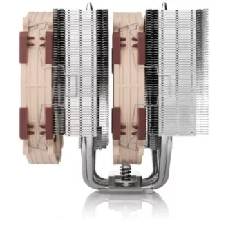 NOCTUA hladnjak za CPU NH-D15 G2 LBC, 2x 140 mm, LGA1851, AM5, smeđi/srebrni