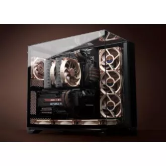 NOCTUA hladnjak za CPU NH-D15 G2 LBC, 2x 140 mm, LGA1851, AM5, smeđi/srebrni