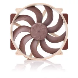 NOCTUA ventilator NF-A14x25r-G2-PWM-Sx2-PP, 2x 140 mm, smeđi