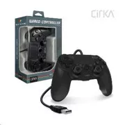 Cirka NuForce žičani kontroler za igre za PS4/PC/Mac (crni)