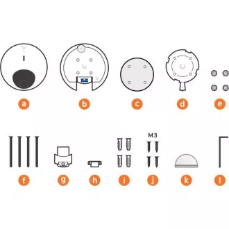 UBNT UVC-G5-Dome - UniFi video kamera G5 Dome 3 pak UBNT UVC-G5-Dome - UniFi video kamera G5 Dome 3 pak