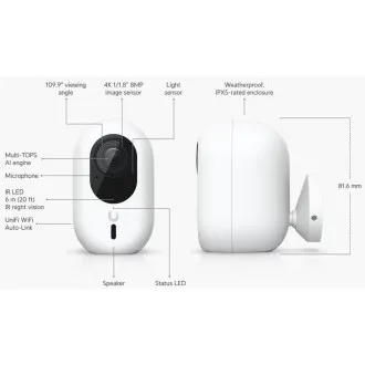 UBNT UVC-G6-INS - Kamera G6 Instant bijela UBNT UVC-G6-INS - Kamera G6 Instant bijela