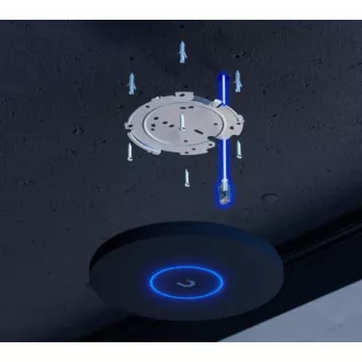 UBNT UniFi U7-Pro-XG, bez PoE adaptera, crni