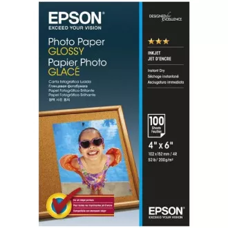 EPSON foto papir sjajni 10x15cm 100 listova EPSON foto papir sjajni 10x15cm 100 listova