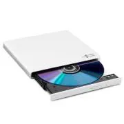 HITACHI LG - eksterni pogon DVD-W/CD-RW/DVD±R/±RW/RAM GP57EW40, Slim, bijeli, kutija+SW - Rabljen