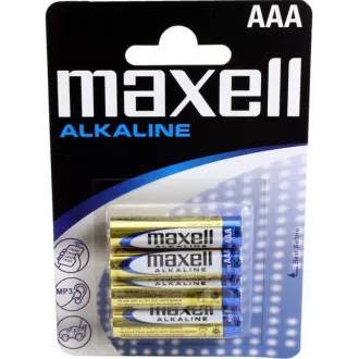 AVACOM Nepunjiva baterija AAA Maxell Alkaline 4 kom Blistr