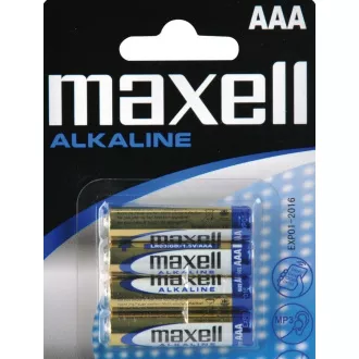 AVACOM Nepunjiva baterija AAA Maxell Alkaline 4 kom Blistr