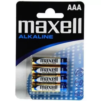 AVACOM Nepunjiva baterija AAA Maxell Alkaline 4 kom Blistr