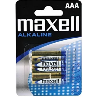 AVACOM Nepunjiva baterija AAA Maxell Alkaline 4 kom Blistr