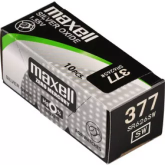 AVACOM nepunjiva gumbasta baterija 377 Maxell Silver Oxide 1 kom Blister
