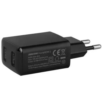 AVACOM HomeNOW 2 mrežni punjač 5V 3.4A 17W sa dva USB-A izlaza