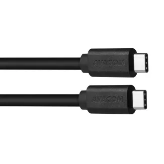 AVACOM podatkovni i kabel za punjenje USB Type-C - USB Type-C, 40cm, crni AVACOM podatkovni i kabel za punjenje USB Type-C - USB Type-C, 40cm, crni
