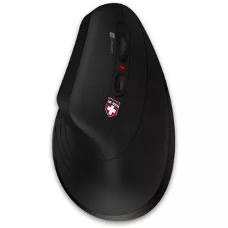 CONNECT IT ZA ZDRAVLJE Verti TriMode ergonomski okomiti miš, bežični, crni