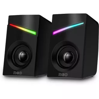 CONNECT IT Zvučnici NEO PC, RGB, USB, 3.5mm, crni CONNECT IT Zvučnici NEO PC, RGB, USB, 3.5mm, crni