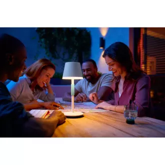 Philips Hue Go prijenosna stolna svjetiljka bijela