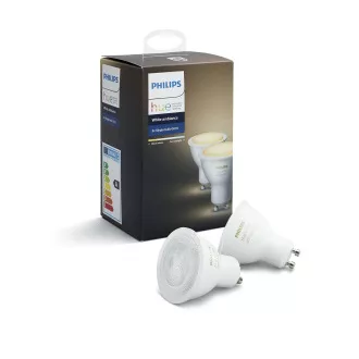 PHILIPS Hue White Ambiance, 2x žarulja 4, 2W GU10 PHILIPS Hue White Ambiance, 2x žarulja 4, 2W GU10