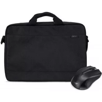 ACER STARTER KIT_15.6 "ABG960 torba za nošenje crna i bežični miš crni, 1Y prijenosni