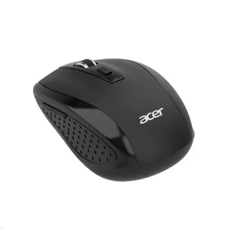 ACER miš, bežični miš MX202 crni - RF 2,4 GHz ključ, DPI 1000/1200/1600, 6 tipki