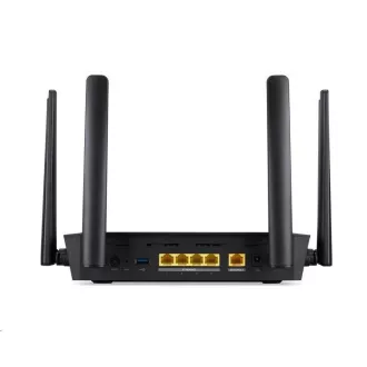 Acer Router Predator Connect W6x - Wifi 6 ruter, crni, 802.11 a/b/g/n/ac/ax 2,4 GHz / 5 GHz, 4x4 MU MIMO