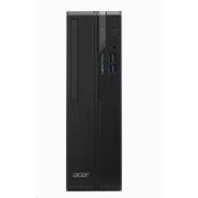ACER PC Veriton VX2720G, i3-14100, 8GB DDR4, 256GB M.2 SSD, Wifi, DVD±RW, USB KB+miš, W11P, 180W, Crno