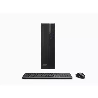 ACER PC Veriton VX2720G, i3-14100, 8GB DDR4, 256GB M.2 SSD, Wifi, DVD±RW, USB KB+miš, W11P, 180W, Crno