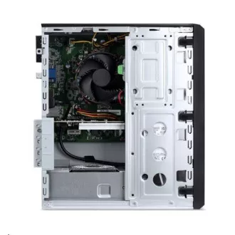 ACER PC Veriton VX2720G, i3-14100, 8GB DDR4, 256GB M.2 SSD, Wifi, DVD±RW, USB KB+miš, W11P, 180W, Crno