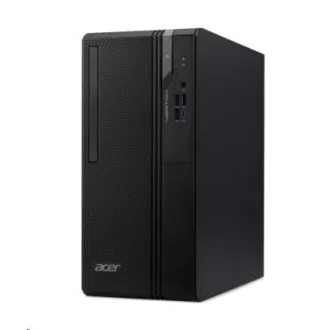 ACER PC Veriton VS2720G, i5-14400, 8GB DDR5, 512GB M.2 SSD, Wifi, DVD±RW, USB KB+miš, W11P, 300W, crna