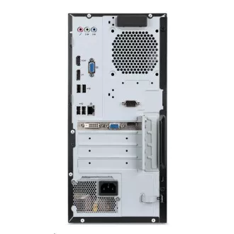 ACER PC Veriton VS2720G, i5-14400, 8GB DDR5, 512GB M.2 SSD, Wifi, DVD±RW, USB KB+miš, W11P, 300W, crna
