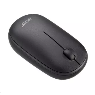 ACER miš, Acer bežični miš s uskim uzorkom AMR100, RF2.4G, 1600 dpi, crni