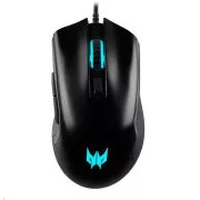 ACER žični miš Predator Cestus 333, 5 razina DPI-ja, 1 ms, 400 IPS, 20 milijuna klikova, USB 2.0, crni