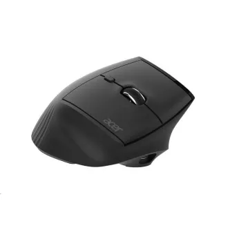 ACER bežični miš Smart Fit vertikalni miš, 8000 dpi, 10 tipki, RGB, domet 10 m, BT, USB, trajanje baterije 120 sati, crni