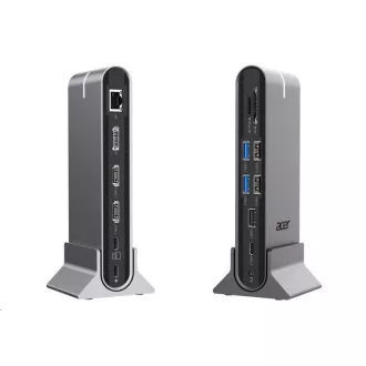 ACER 15u1 USB Type-C Univerzalna mini-priključna stanica: Sučelje glavnog računala: USB-C, 2x USB-A 2.0, 1x USB-A 3.2 Gen2, 1x USB-A 3.2 Gen1, 1